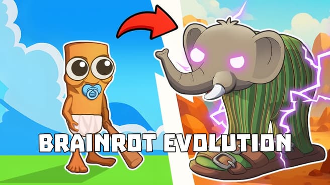 image game Brainrot Evolution
