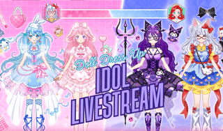 image game Idol Livestream: Doll Dress Up