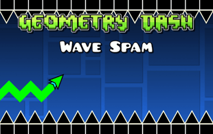 image game Geometry Dash Wave Spam